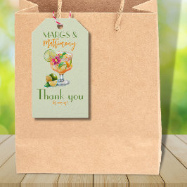 Margs och äktenskap Tequila & Fiesta Sängvätning Presentetikett