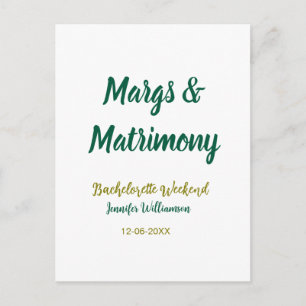 Margs och giftermål Lägg till namn datum möhippa Vykort