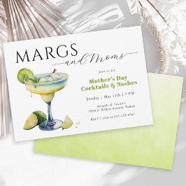 Margs och Mammor Mors dag Cocktail Party Inbjudningar