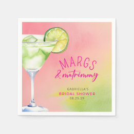 Margs och Matrimony Cocktail-Möhippa Pappersservett