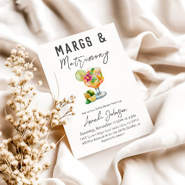 Margs och Matrimony Mexikanska fiesta-Möhippan Inbjudningar