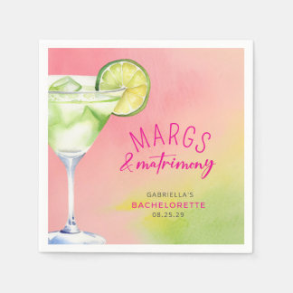 Margs och Vigsel Brudtärna Pappersservett