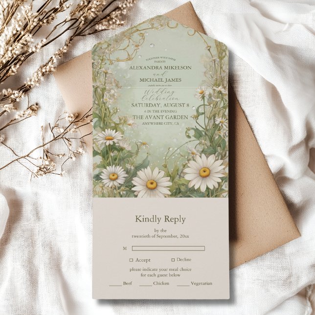Marguerite Daisy Dammig Bröllop (Skapare uppladdad)