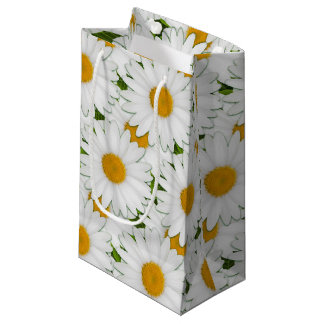 Marguerite Daisy Wrapping Papper Gift Bag