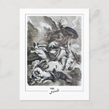 Marguerite Gérard #12 - vykort för konst