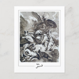 Marguerite Gérard #12 - vykort för konst