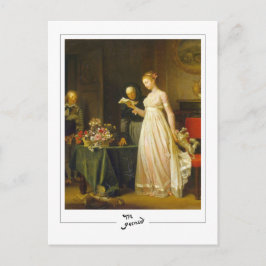 Marguerite Gérard #1 - vykort för konst