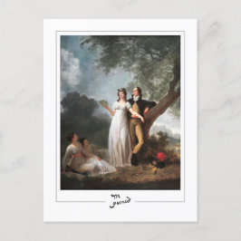 Marguerite Gérard #6 - vykort för konst