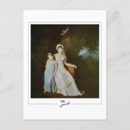 Marguerite Gérard #8 - vykort för konst