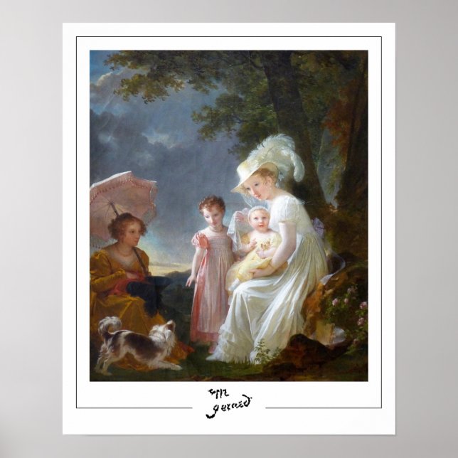 Marguerite Gérard Zedign Art Poster #3 (Framsidan)