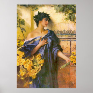 Marguerites av Conrad Kiesel Poster