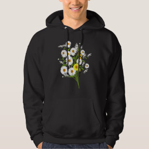Marguerites Daisy Vår Flower Daisy Plant Gard Hoodie