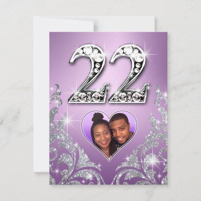 Mari Bordkort Nr. 22 Inbjudningar (Framsida)