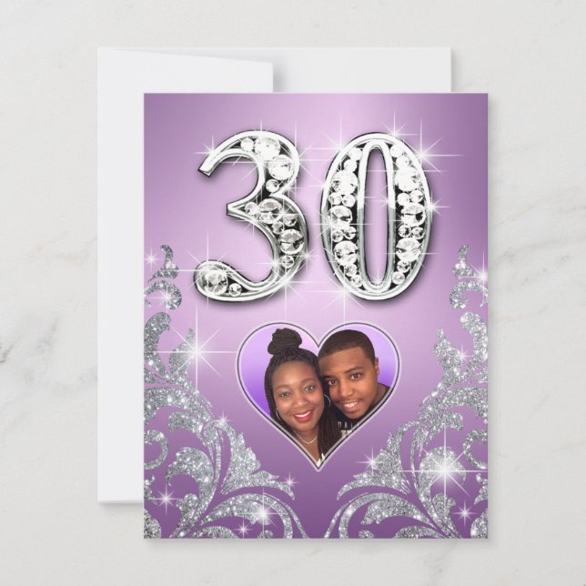 Mari Bordkort Nr. 30 Inbjudningar (Framsida)