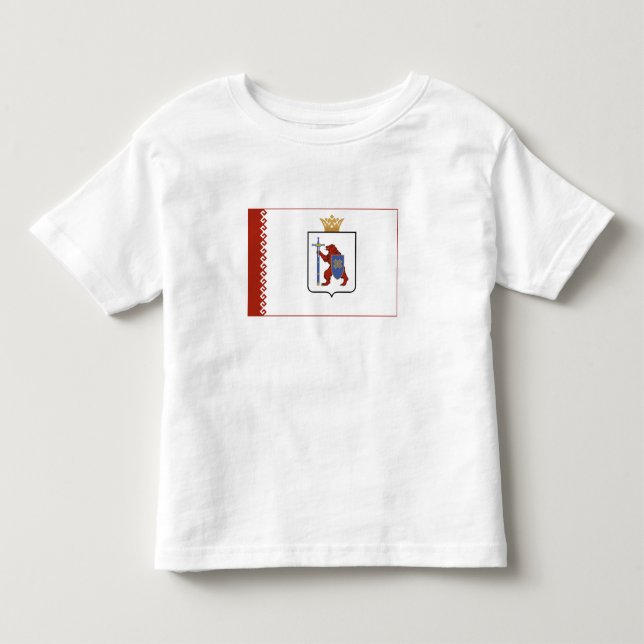 Mari El Flagga T Shirt (Framsida)