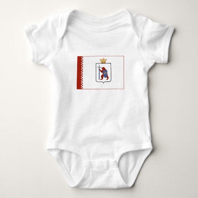 Mari El Flagga T Shirt (Framsida)