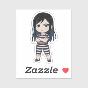 Mari Kurihara Chibi Dom Utseende Klistermärken