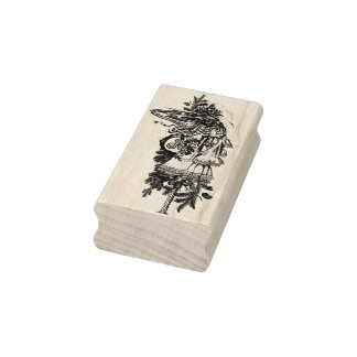 Mari Lwyd art frimärke av Grim Stämpel