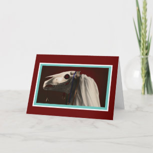 Mari Lwyd-Helgdag Helgkort