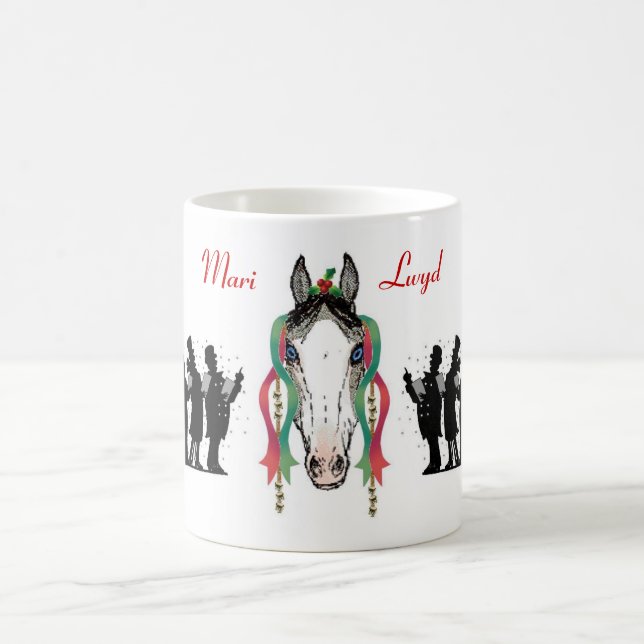 Mari Lwyd Kaffemugg (Center)