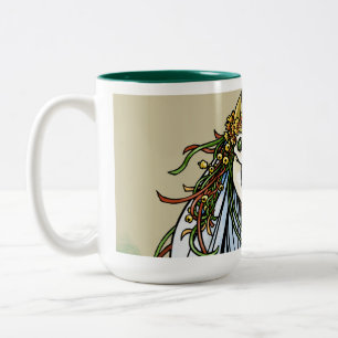Mari Lwyd Två-Tonad Mugg