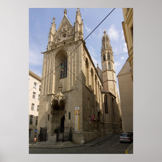 Maria Am Gestade, Wien, Österrike Poster (Framsidan)