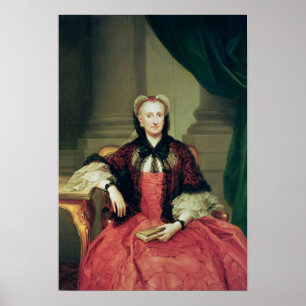 Maria Amalia av den Sachsen drottningen av Spanien Poster