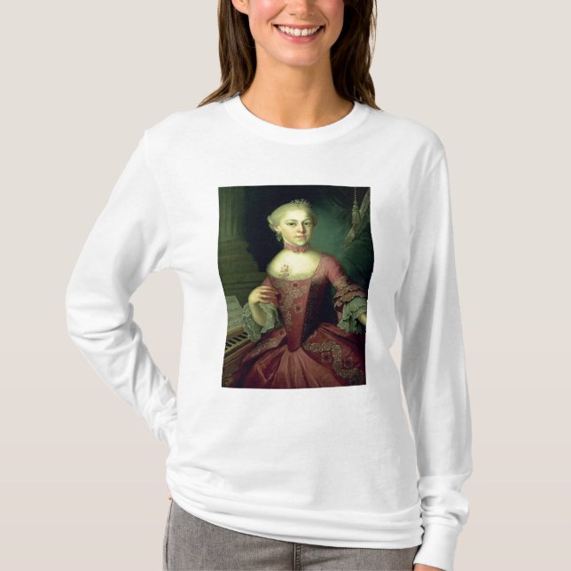 Maria-Anna Mozart som kallas 'Nannerl T-shirt (Framsida)