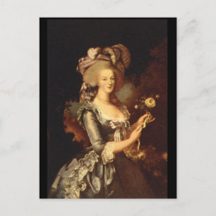 Maria Antonietta', Elisabeth_Porträtt Vykort
