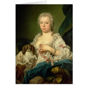 Maria-Barbara de Braganza Hälsningskort