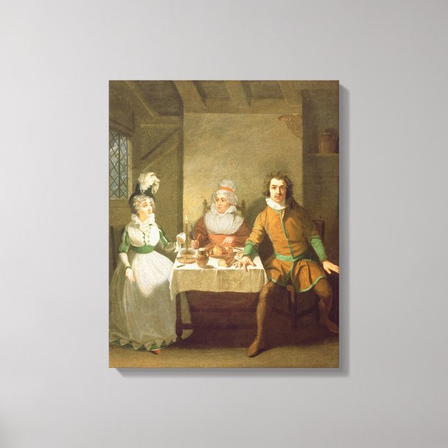 Maria Bland som Josephine Canvastryck (Framsida)