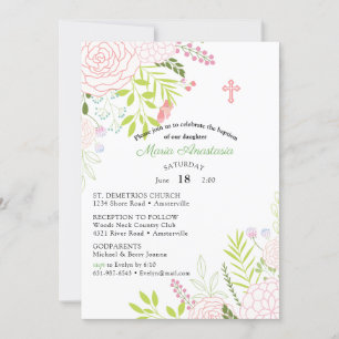 Maria Dop Invitation Inbjudningar