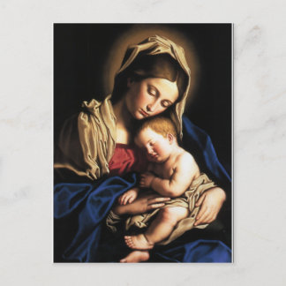 Maria e o menino Jesus Vykort