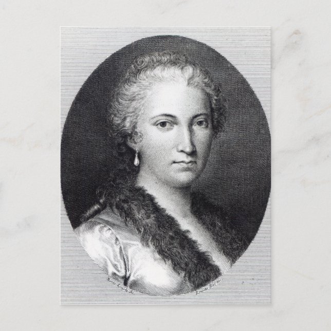 Maria Gaetana Agnesi Vykort (Framsida)