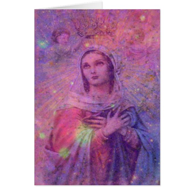 Maria Hälsningskort (Framsidan)