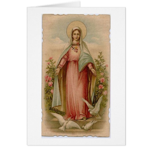 Maria Hälsningskort (Framsidan)