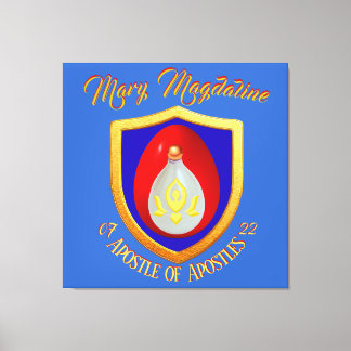 Maria Magdalena Apostel av apostlar 07/22 Glansig Canvastryck