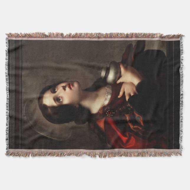 Maria Magdalena av Carlo Dolci Filt (Framsidan)