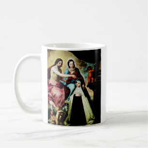Maria Magdalena de Pazzi av Pedro de Moya Kaffemugg