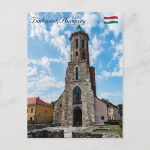 Maria Magdalena kyrka - Budapest, Ungern Vykort