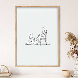 Maria med Alabasterflaska, John 12:3 Poster