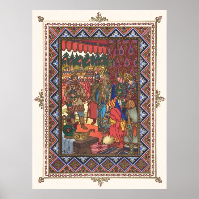 Maria Morenva av Boris Zvorykin Poster (Framsidan)