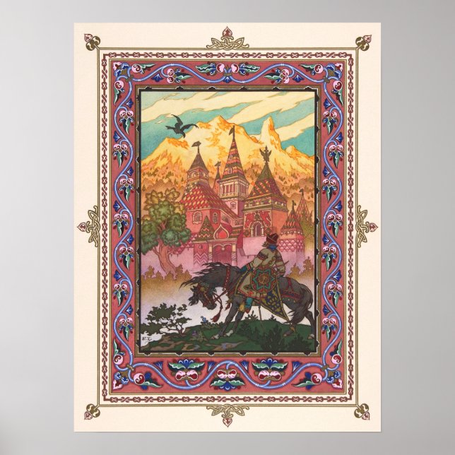 Maria Morenva av Boris Zvorykin Poster (Framsidan)