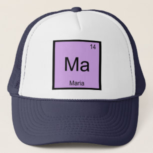 Maria Namn Kemiskt Element Periodiska Systemet Keps
