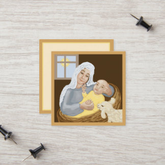 Maria och Jesus