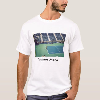 Maria Sharapova i handling Tee Shirt