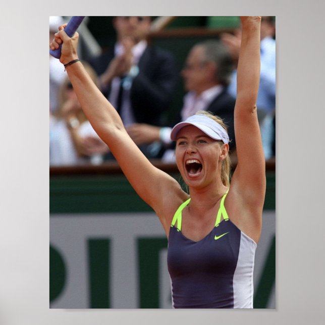 Maria Sharapova Poster (Framsidan)