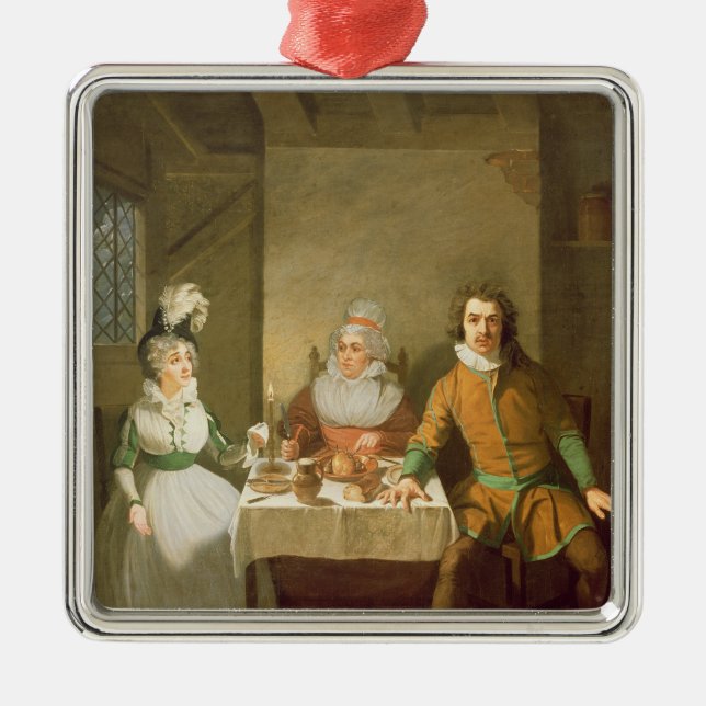 Maria som är förbindlig som Josephine Julgransprydnad Metall (Framsidan)