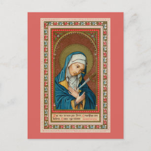 Maria som Mater Dolorosa (Sorgens moder) (SAU20) Vykort