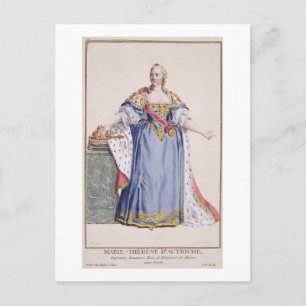 Maria Theresa (1717-80) Empress of Austria, from " Vykort